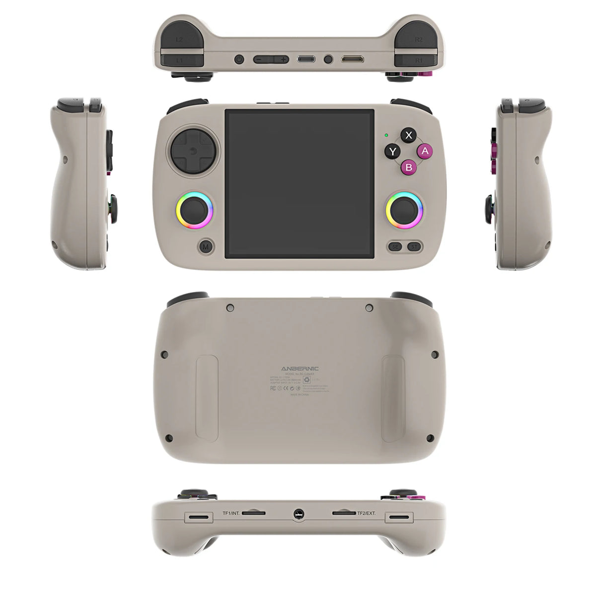 ANBERNIC RG CubeXX & RG40XX H & RG35XX H Retro Handheld Game Console H700 Linux  64-bit 5000 Video Games Supports WIFI Bluetooth