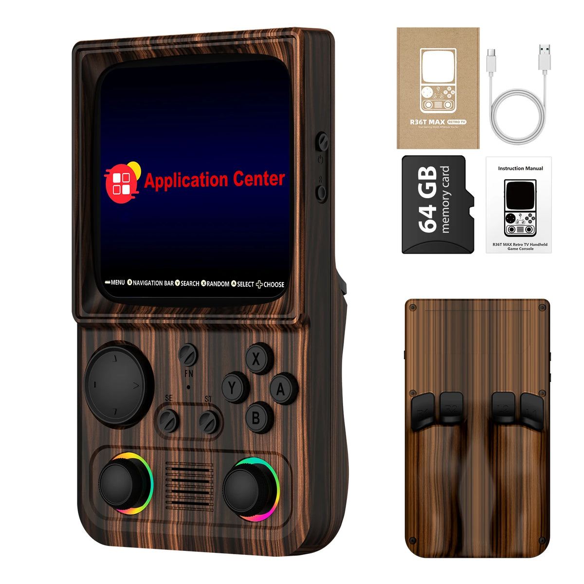 AISLPC RG40 MAX Handheld Game Console 64/128G 4.0" IPS Screen 5G Portable Pocket Game Player