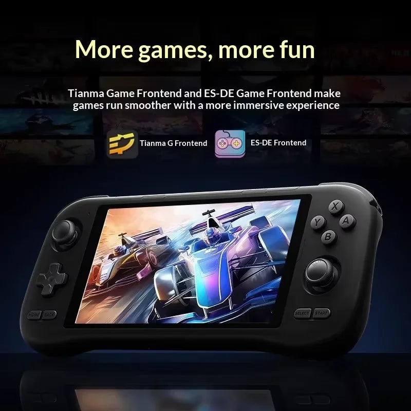 K59 Handheld Game Console 5.5-inch IPS HD Screen Android14 Handheld Console Smooth Gameplay Retro Game Player 128G Boys Gift