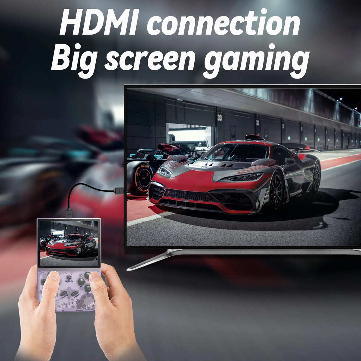 ANBERNIC RG35XX Handheld Game Console Linux System 3.5'' IPS Screen Streaming HD-Output Retro Portable Video Player Gift For Kid
