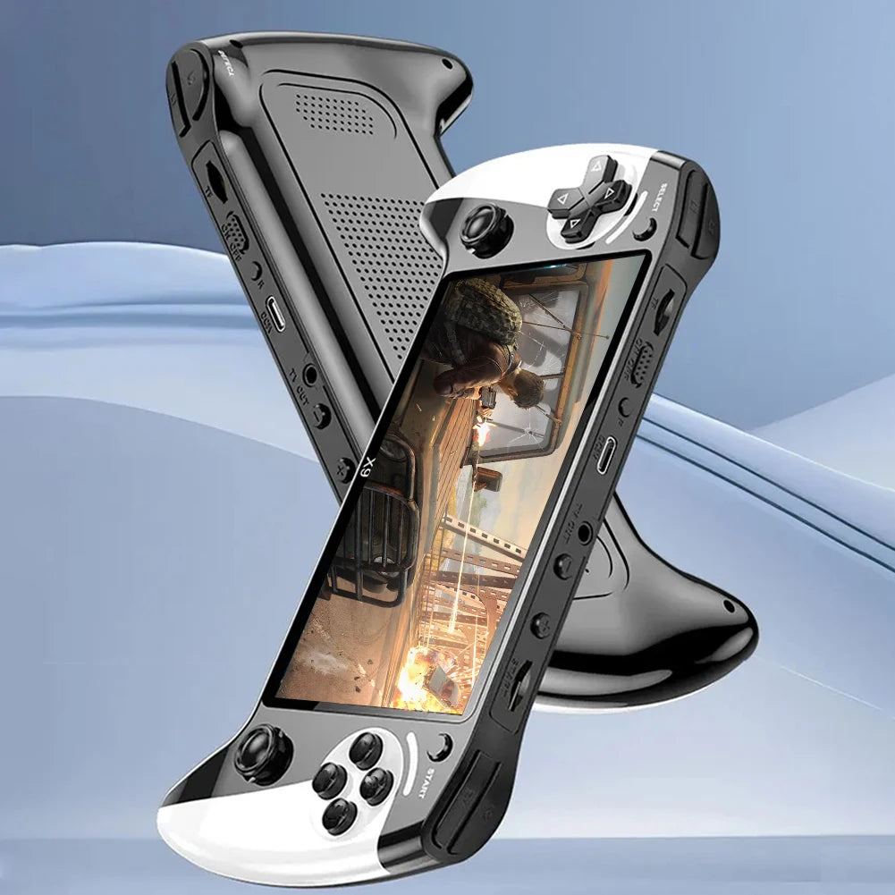 5.5 Inch Screen Handheld Game Console Type-C Charging Retro Video Game Player Portable Game Player Birthday Christmas Gift