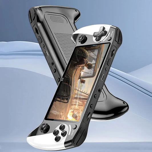 5,5-Zoll-Bildschirm Handheld-Spielkonsole Typ-C-Ladeanschluss Retro-Videospiel-Player Tragbarer Spiele-Player Geburtstags-Weihnachtsgeschenk