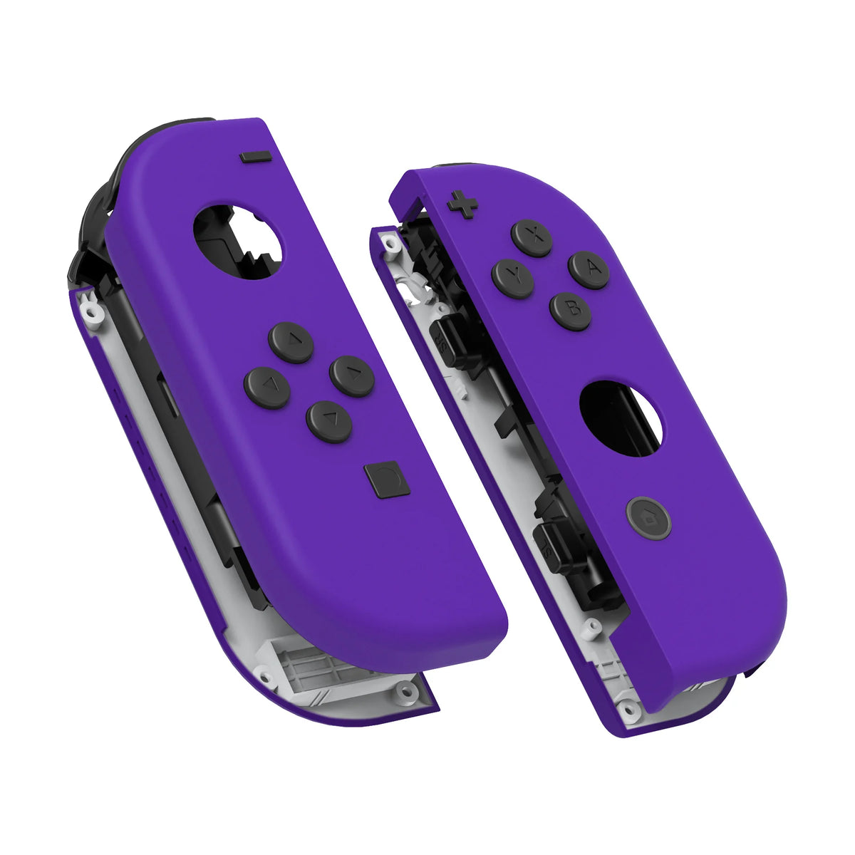 eXtremeRate DIY Replacement Shell Case for NS Switch & OLED JoyCon, Custom Controller Housing Cover With Full Set Buttons