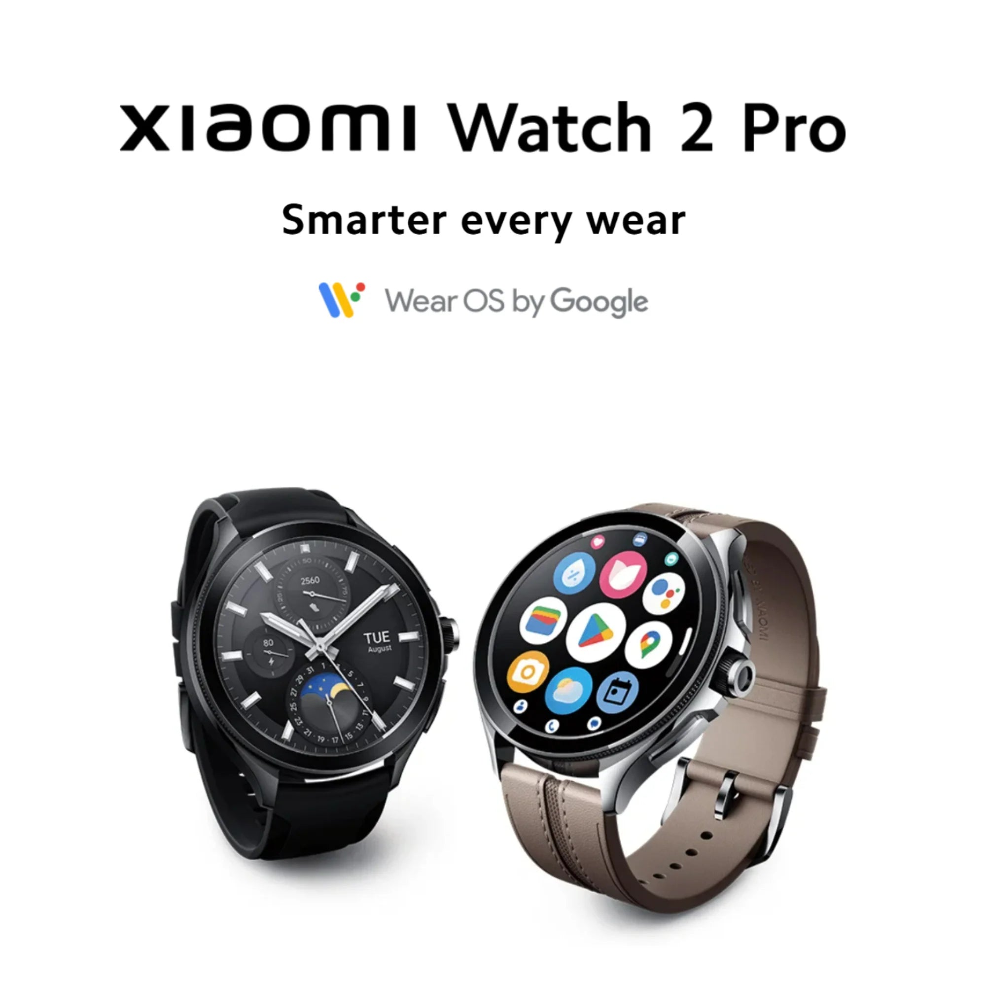 Xiaomi Watch 2 Pro, 2GB 32GB 1.43" AMOLED Display 326 PPI 150+ Sports Modes Qualcomm Snapdragon W5+ Gen 1 Magnetic Charge 54.5g