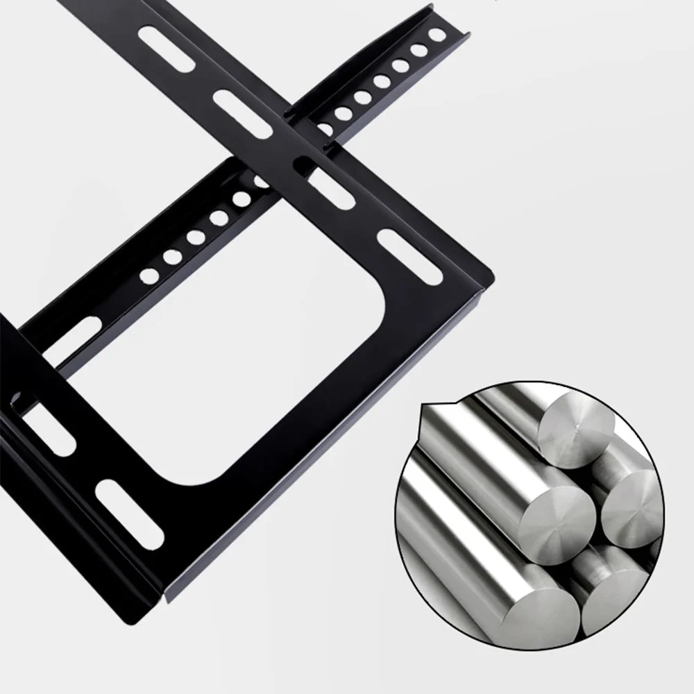 LED LCD TV Wall Mount Bracket Tilt Adjustable Strengthen TV Support 32-65inch Full Motion Wall Mount TVs Swivel Tilt Horizontal