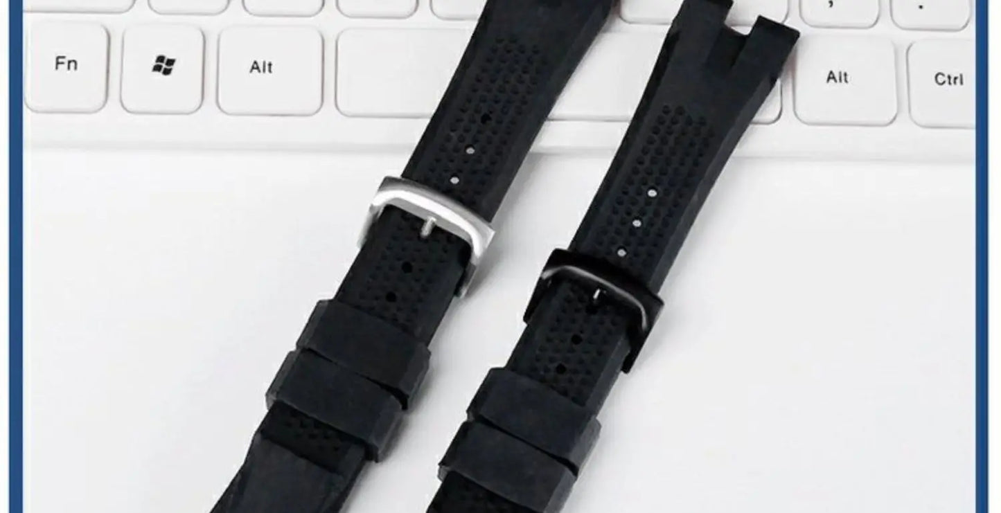 Silicone Strap For Citizen Eco-Drive CA4154 4155 AW1476 1475 1477 Bracelet 24mm Men Rubber Replacement Watch band Accessories