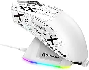 Gaming Mouse with Magnetic Charging Dock, PAW3311 Gaming Sensor