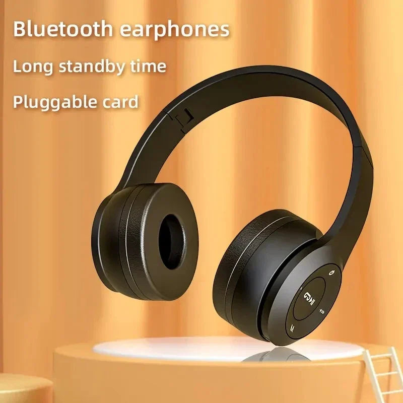 Bluetooth Wireless Sports Gaming Headset Black