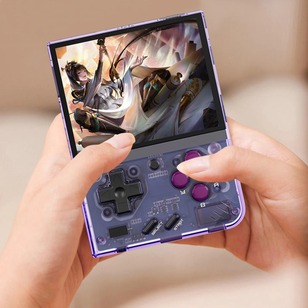 MIYOO Mini Plus Portable Retro Handheld Game Console V2 Mini+ 3.5 Inch IPS Screen Classic Video Game Console Linux System Gift