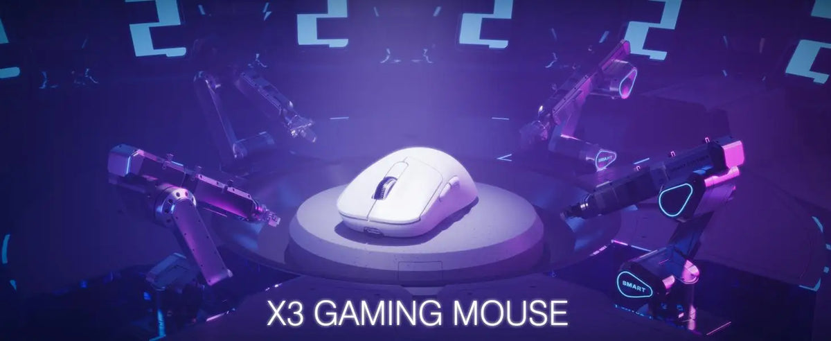 Wireless Gaming Mouse, 49g Tri-Mode,PAW3395 26K DPI Sensor, 200h Battery Life,5 Programmable Buttons