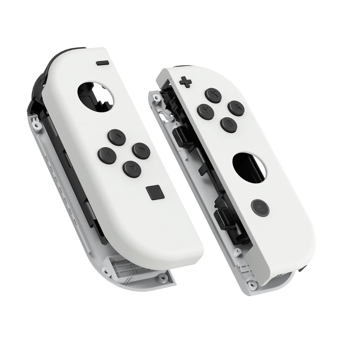 eXtremeRate DIY Replacement Shell Case for NS Switch & OLED JoyCon, Custom Controller Housing Cover With Full Set Buttons