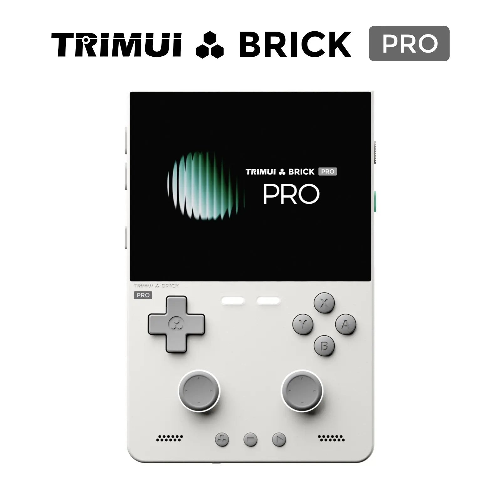 TRIMUI BRICK PRO Handheld Game Console 3.95'' IPS Screen RGB Top Light Dual Hall Joysticks A133P Linux 4.9 System Gifts