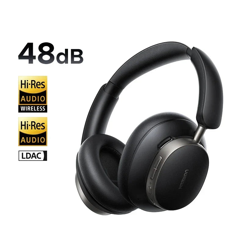 Wireless Over-Ear Bluetooth Headphone Black
