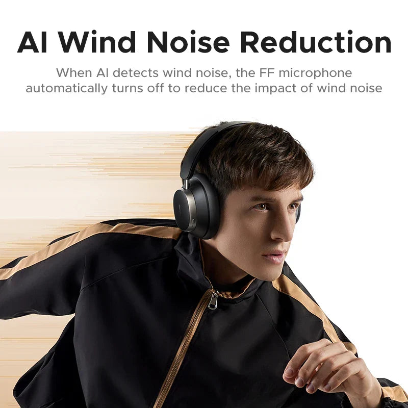 Wireless Over-Ear Bluetooth Headphone Black