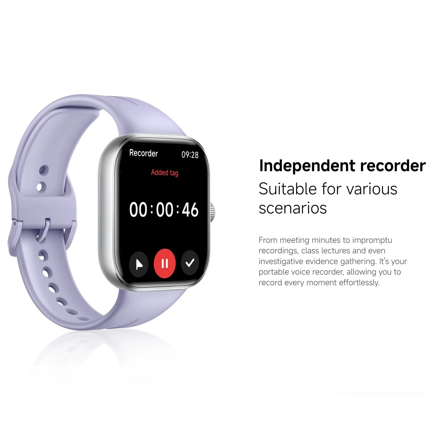 Xiaomi Redmi Watch 5 AMOLED de 2.07" 24 días de batería Llamadas Bluetooth Más de 150 modos deportivos Monitoreo de frecuencia cardíaca y sueño 5ATM GPS