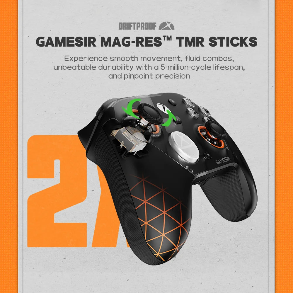 GameSir G7 Pro Zenless Zone Zero Wireless Xbox Gaming Controller – Charging Dock, TMR Joytick, Hall Effect Trigger, Gyro