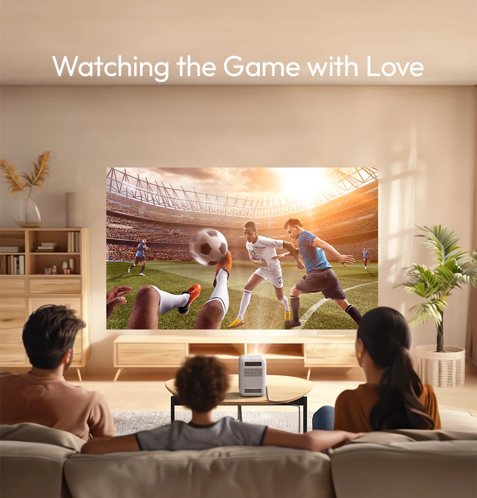 BYINTEK U4 LOVE  1 Projector 4K Smart 1080P Mini Home Theater Video Android WIFI for Smartphone Cinema