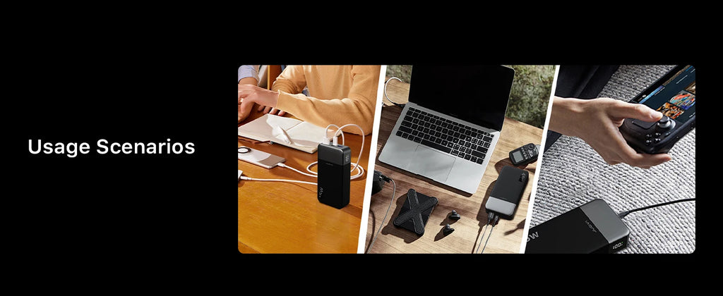JUOVI Fast Charging Power Bank, 20000mAh 45W Portable Charger, Super Fast Charging with LED Display Portable Phone charger