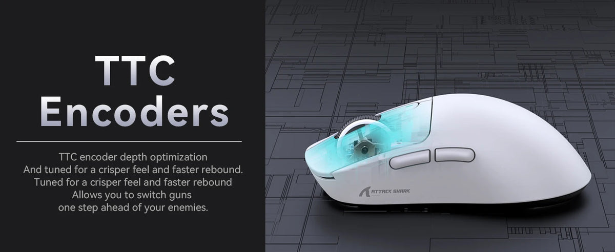 Wireless Gaming Mouse, 49g Tri-Mode,PAW3395 26K DPI Sensor, 200h Battery Life,5 Programmable Buttons