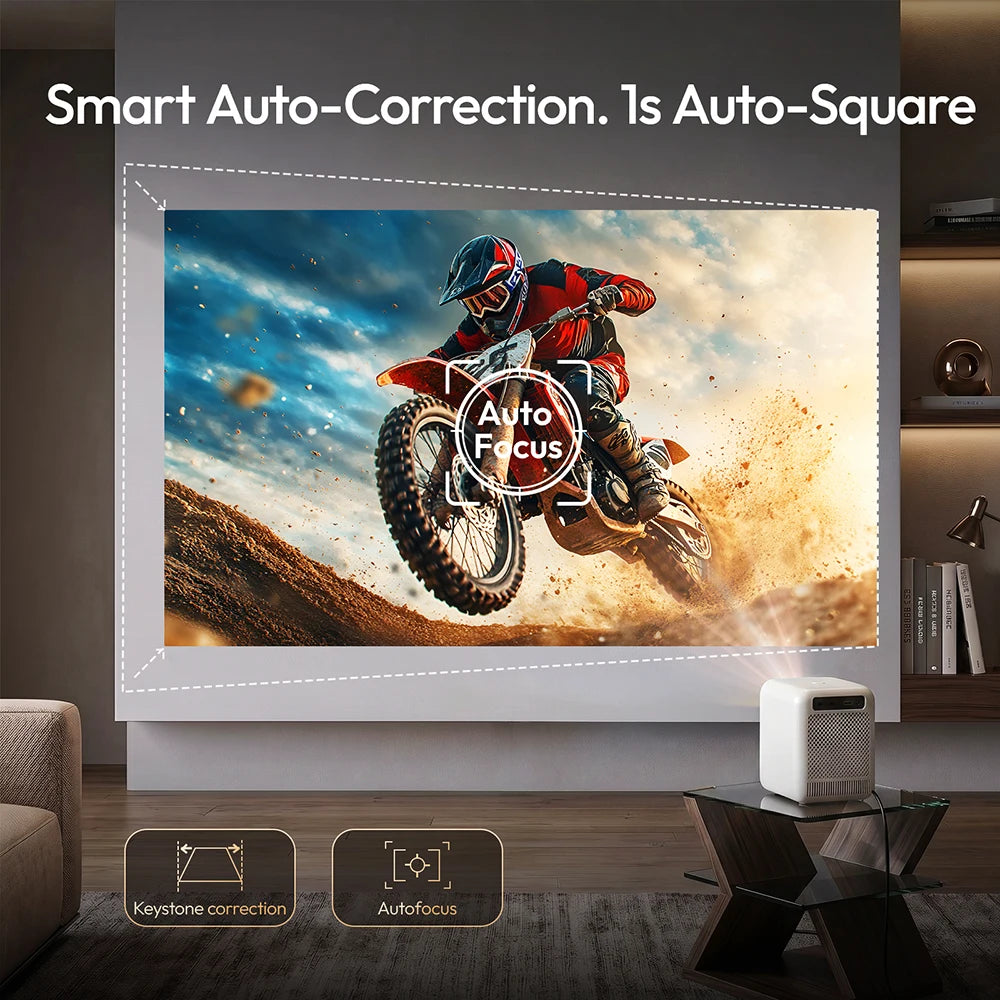 BYINTEK U4 LOVE  1 Projector 4K Smart 1080P Mini Home Theater Video Android WIFI for Smartphone Cinema