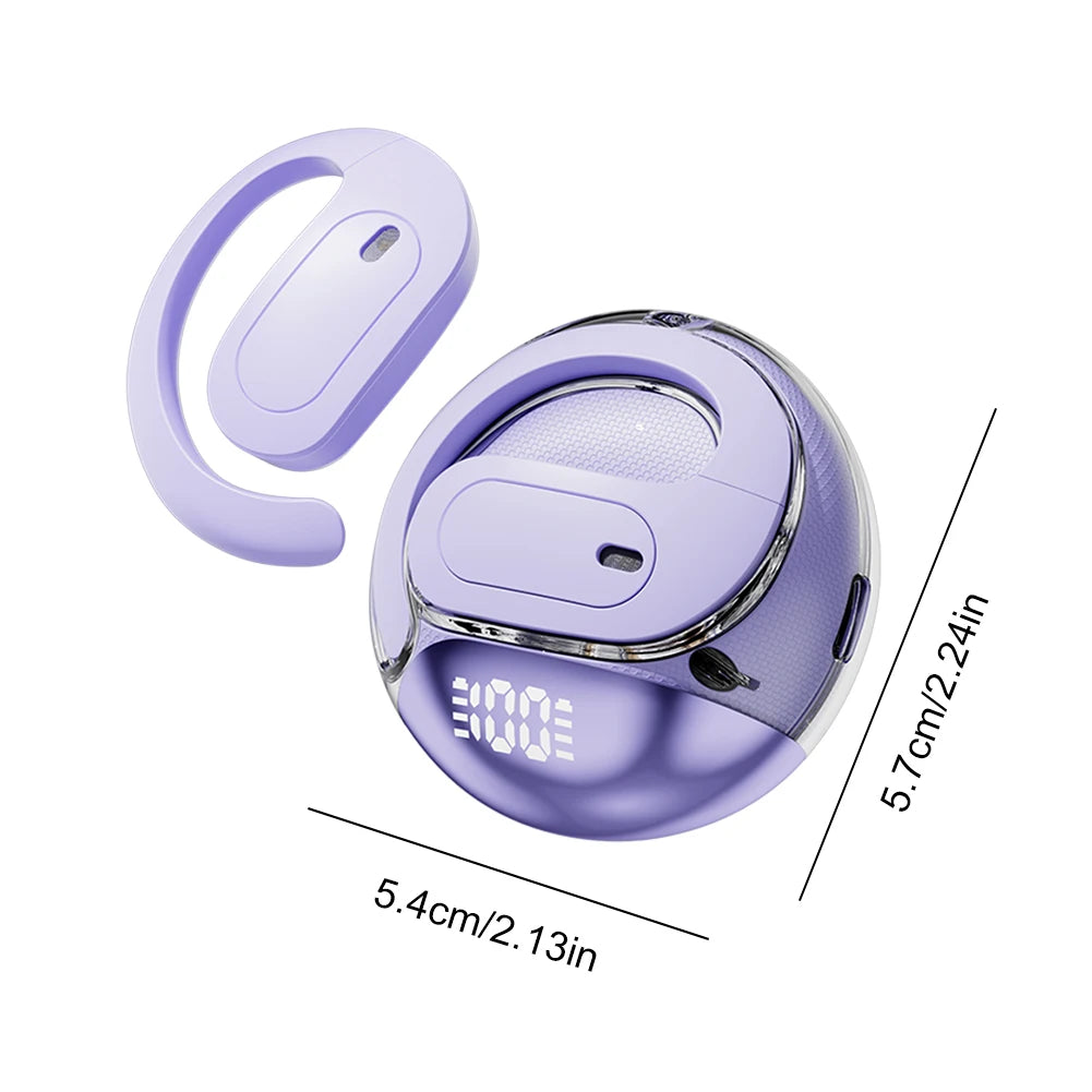 AI Translator Earbuds 144 Languages Translation Earphones Bluetooth-Compatible 5.4 Translator Headphones for Travel Business