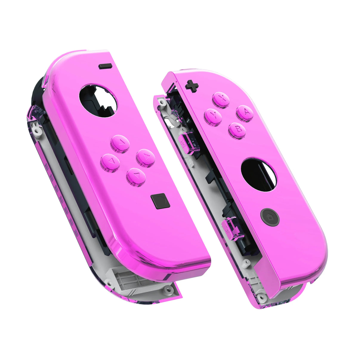 eXtremeRate DIY Replacement Shell Case for NS Switch & OLED JoyCon, Custom Controller Housing Cover With Full Set Buttons