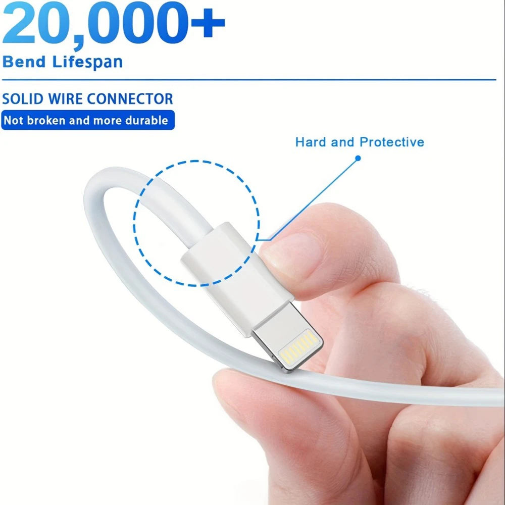 20W Fast Charger Foldable Phone Adapter for IPhone 13 12 11 14 Pro Max Plus Type C PD Cable Quick Charging Charger Accessories