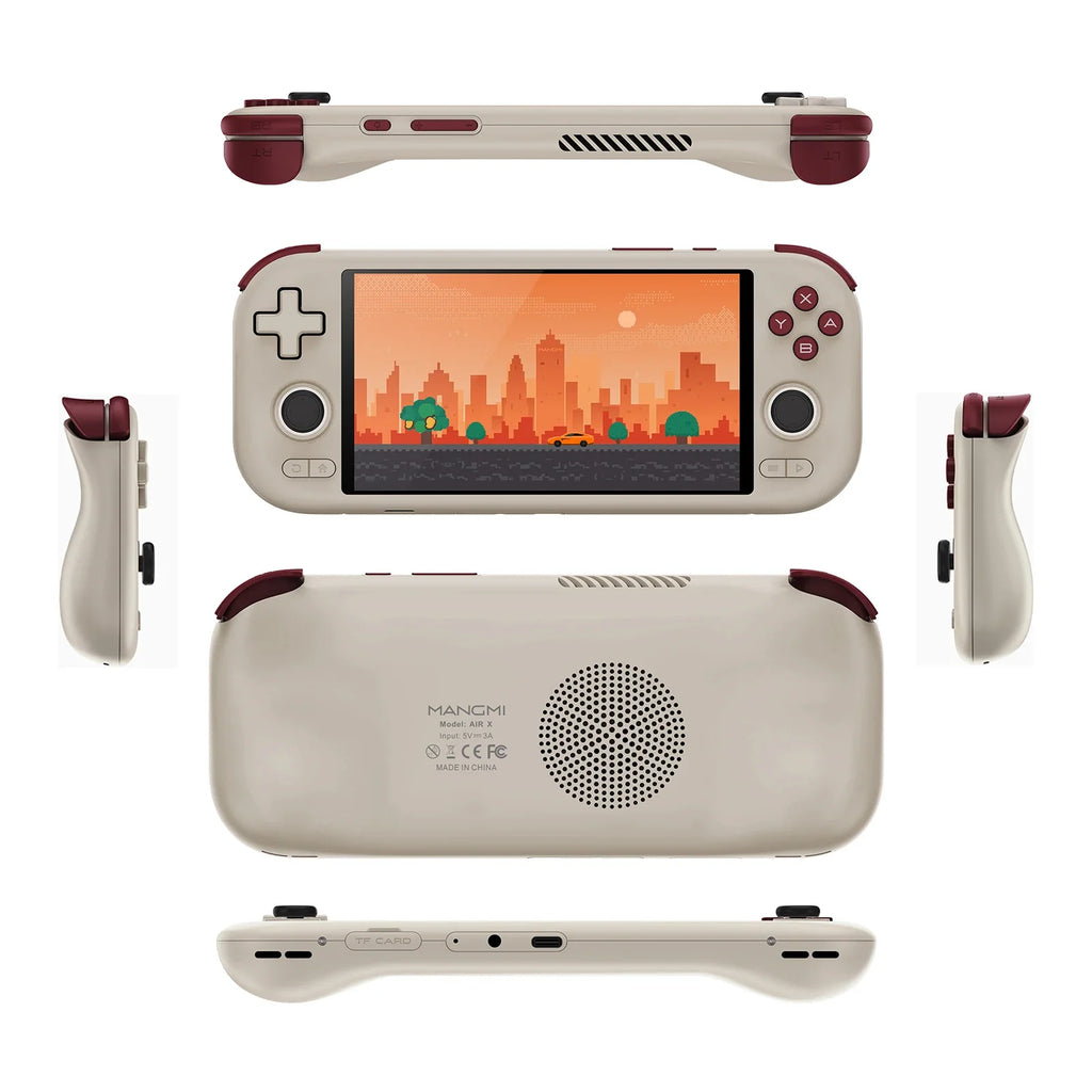 MANGMI AIR X Handheld Game Console Snapdragon 662 5000mAh Battery 5.5-inch Screen 15W Fast Charging Android 14 Video Game Player