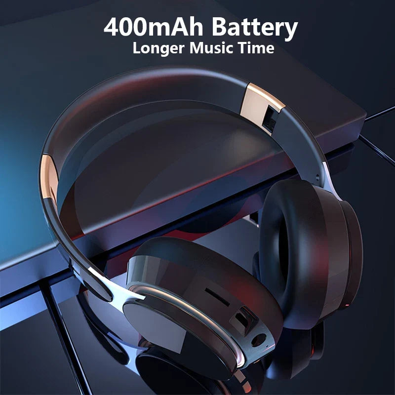 Wireless Bluetooth Headphone Black