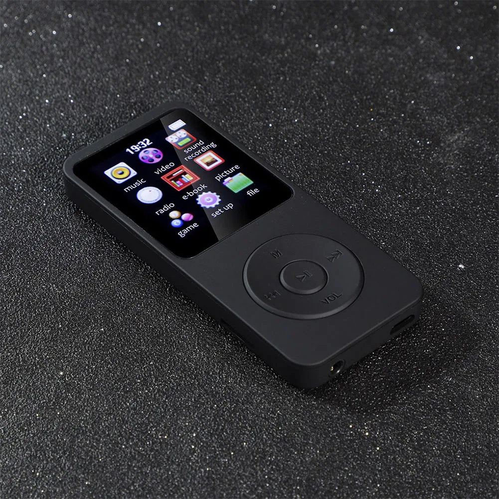 MP3 MP4 Player Bluetooth-Compatible5.0 Music Player 1.8in Color Screen Student Walkman with E-book/FM Radio/Recording