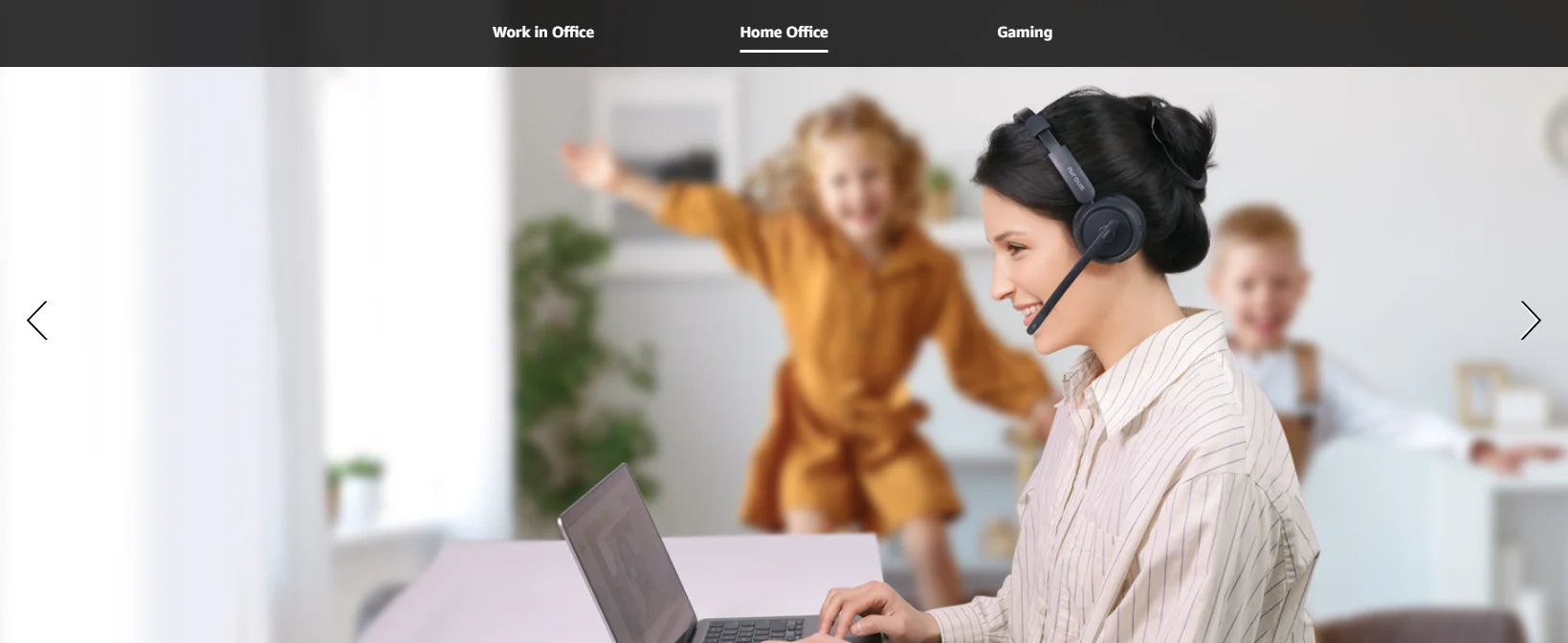 Nuroum Bluetooth 5.3 Wireless Headset with Noise Cancelling Microphone for Work Office Call Center, Mute Button Multi-Point Over Ear Headphones Handsfree Earphone for PC Laptop Computer Teams Zoom Meeting Remote Work Business