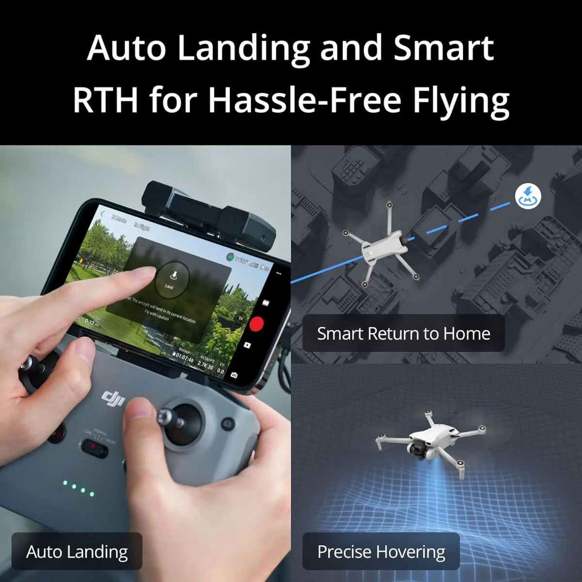 Refurbished DJI Mini 3 / Mini 4K / Mavic 4 Pro with Camera for Adults Use Quadcopter Aerial Photography Equipment