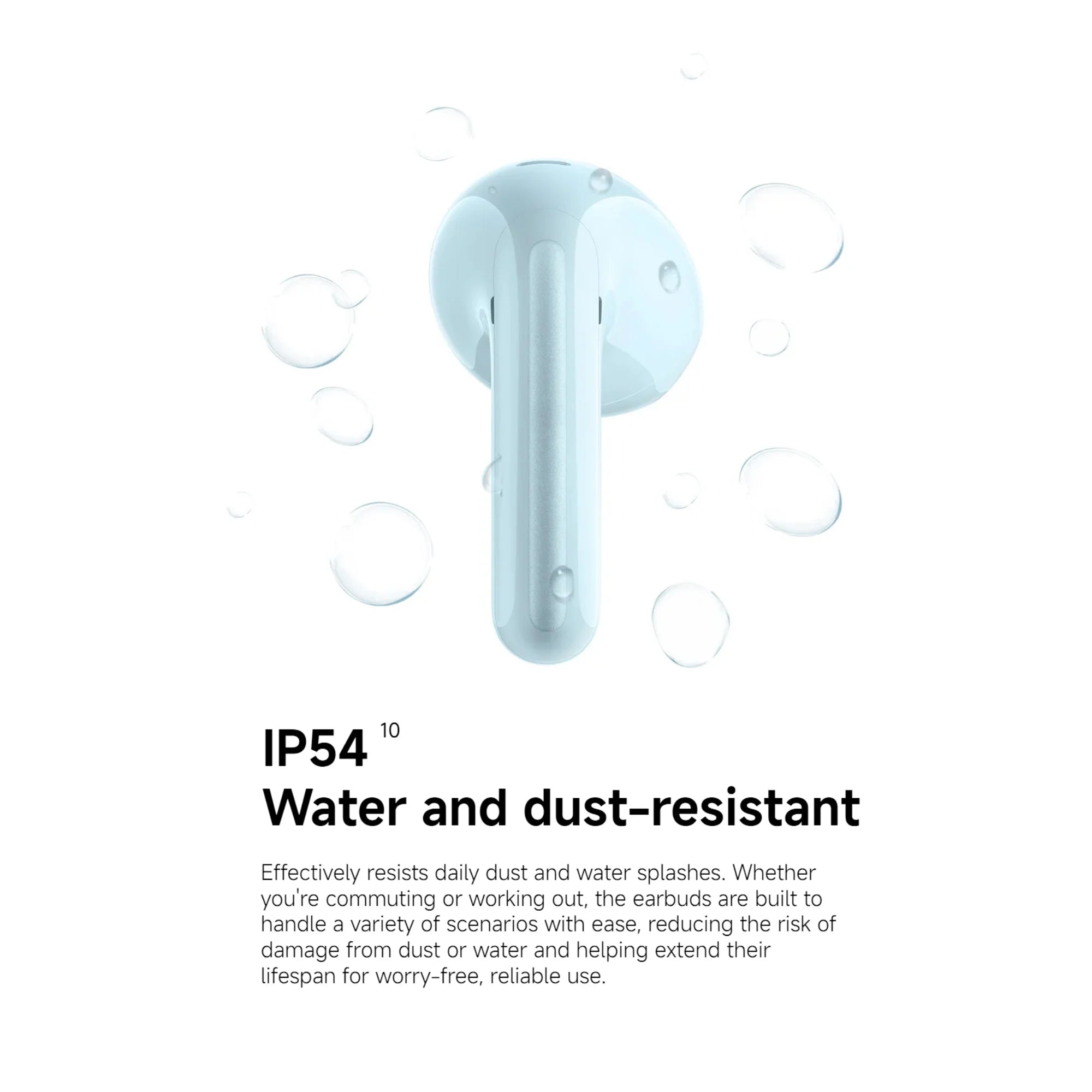 Xiaomi Redmi Buds 8 Active Global Version Dual-mic AI Noise Reduction 37 Hours Long Battery Life 6m/s Wind Noise Cancellation