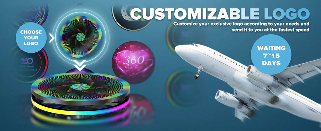 360 Photo Booth Machine w/ Flight Case & Battery Pack | Slow-Mo Camera Booth for Parties | Deluxe Suit Custom Options