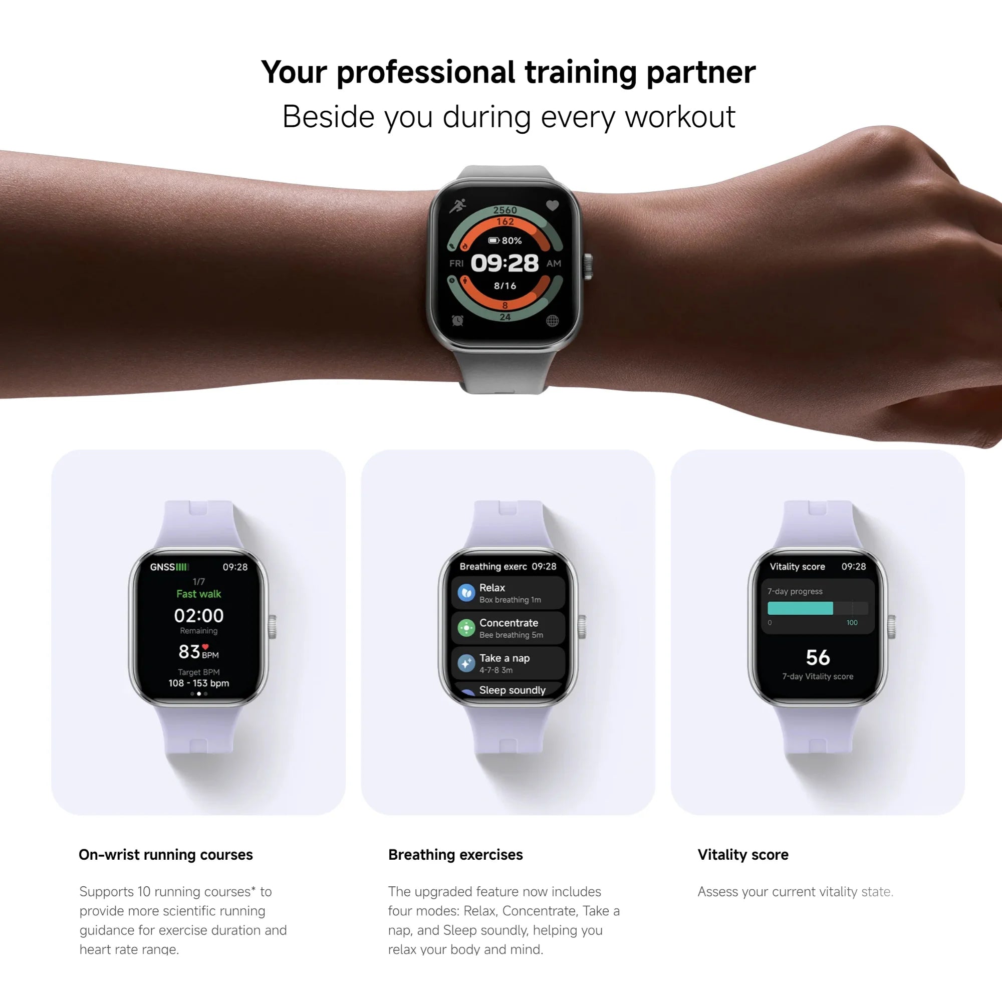 Xiaomi Redmi Watch 5 2.07" AMOLED 24 days Battery Life Bluetooth Calling 150+ Sports Mode Heart Rate Sleep Tracking 5ATM GPS