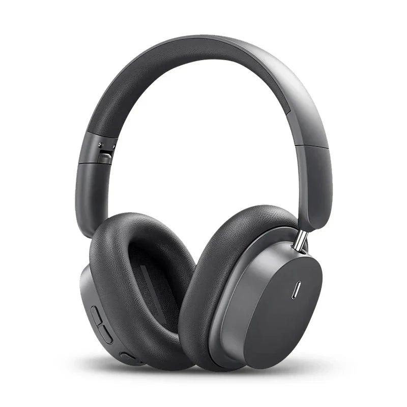 Wireless Over-Ear Headphones 3D Spatial Audio Gray