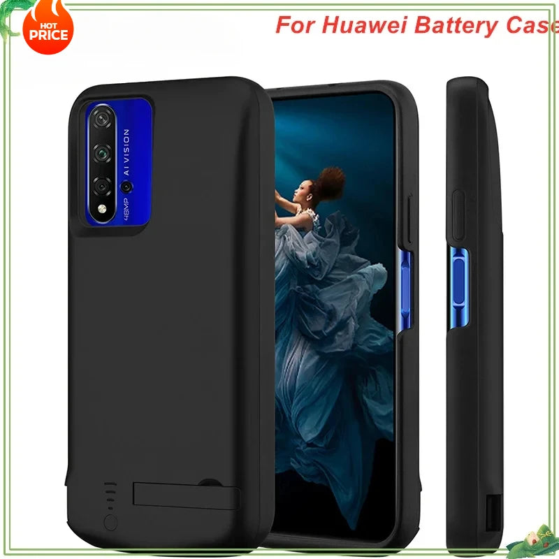 10000Mah Power Case For Huawei Mate 30 Pro 40 P30 P40 Pro for Honor 8x 8 9 10 20 Play Battery Case Battery Charger Bank