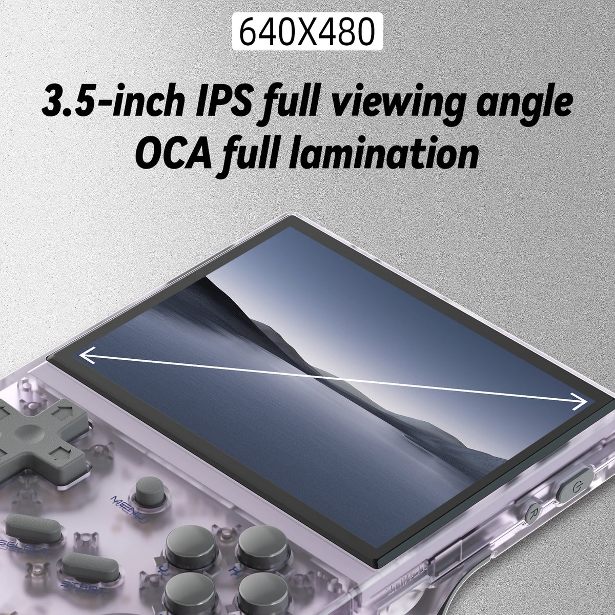 ANBERNIC RG35XX Handheld Game Console Linux System 3.5'' IPS Screen Streaming HD-Output Retro Portable Video Player Gift For Kid