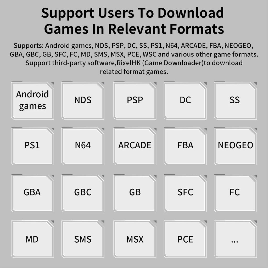 ANBERNIC RG DS Dual-screen Flip Handheld Game Console Video Games Player 4IPS Multi-touch Screen RK3568 Android14 PSP PS2 Game