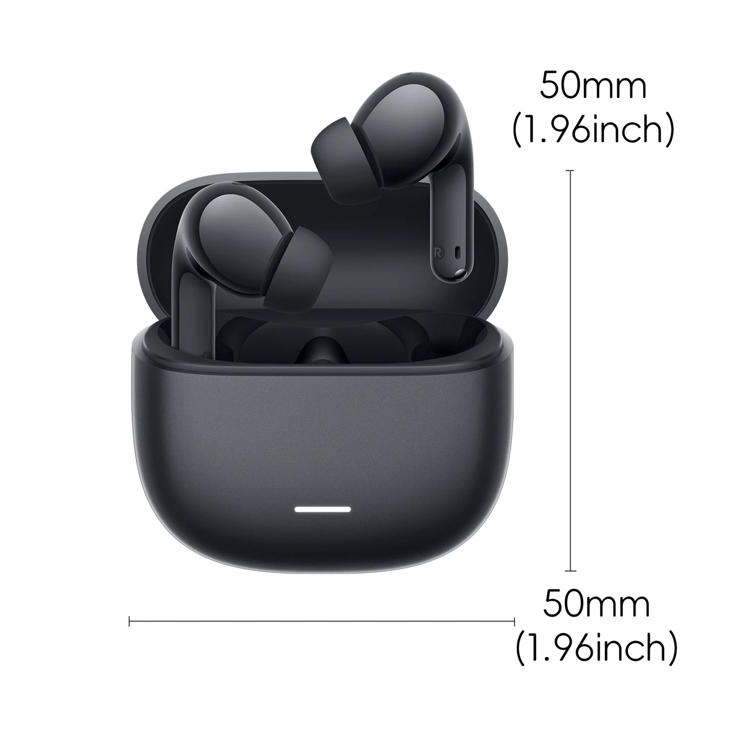Xiaomi Redmi Buds 8 Active Globale Version Dual-Mic KI-Geräuschunterdrückung 37 Stunden Akkulaufzeit 6m/s Windgeräuschunterdrückung