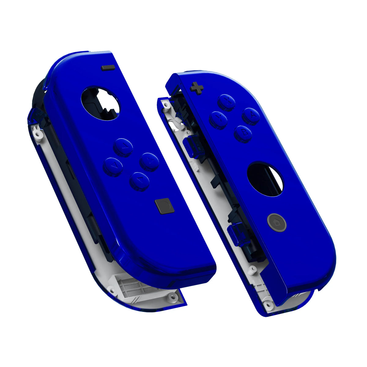 eXtremeRate DIY Replacement Shell Case for NS Switch & OLED JoyCon, Custom Controller Housing Cover With Full Set Buttons