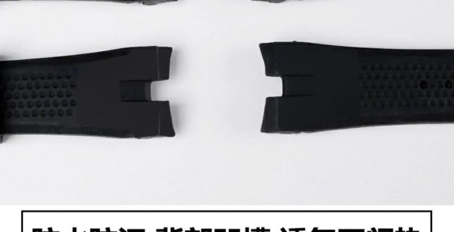 Silicone Strap For Citizen Eco-Drive CA4154 4155 AW1476 1475 1477 Bracelet 24mm Men Rubber Replacement Watch band Accessories