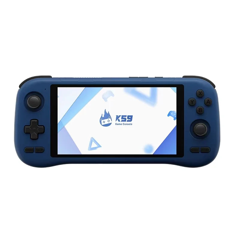 K59 Handheld-Spielkonsole 5,5-Zoll IPS HD-Bildschirm Android14 Handheld-Konsole Flüssiges Gameplay Retro-Spieler 128G Jungengeschenk