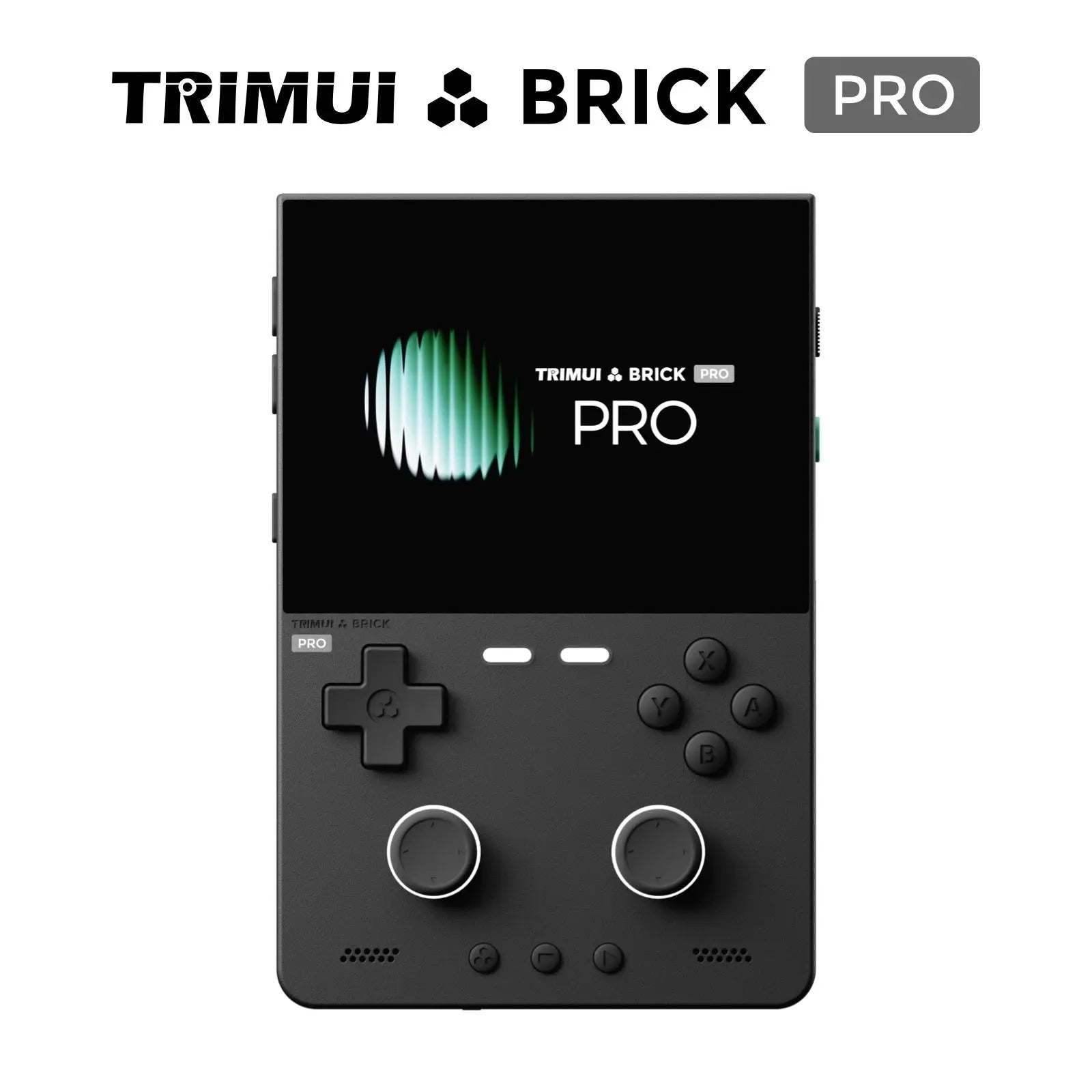 TRIMUI BRICK PRO Handheld Game Console 3.95'' IPS Screen RGB Top Light Dual Hall Joysticks A133P Linux 4.9 System Gifts