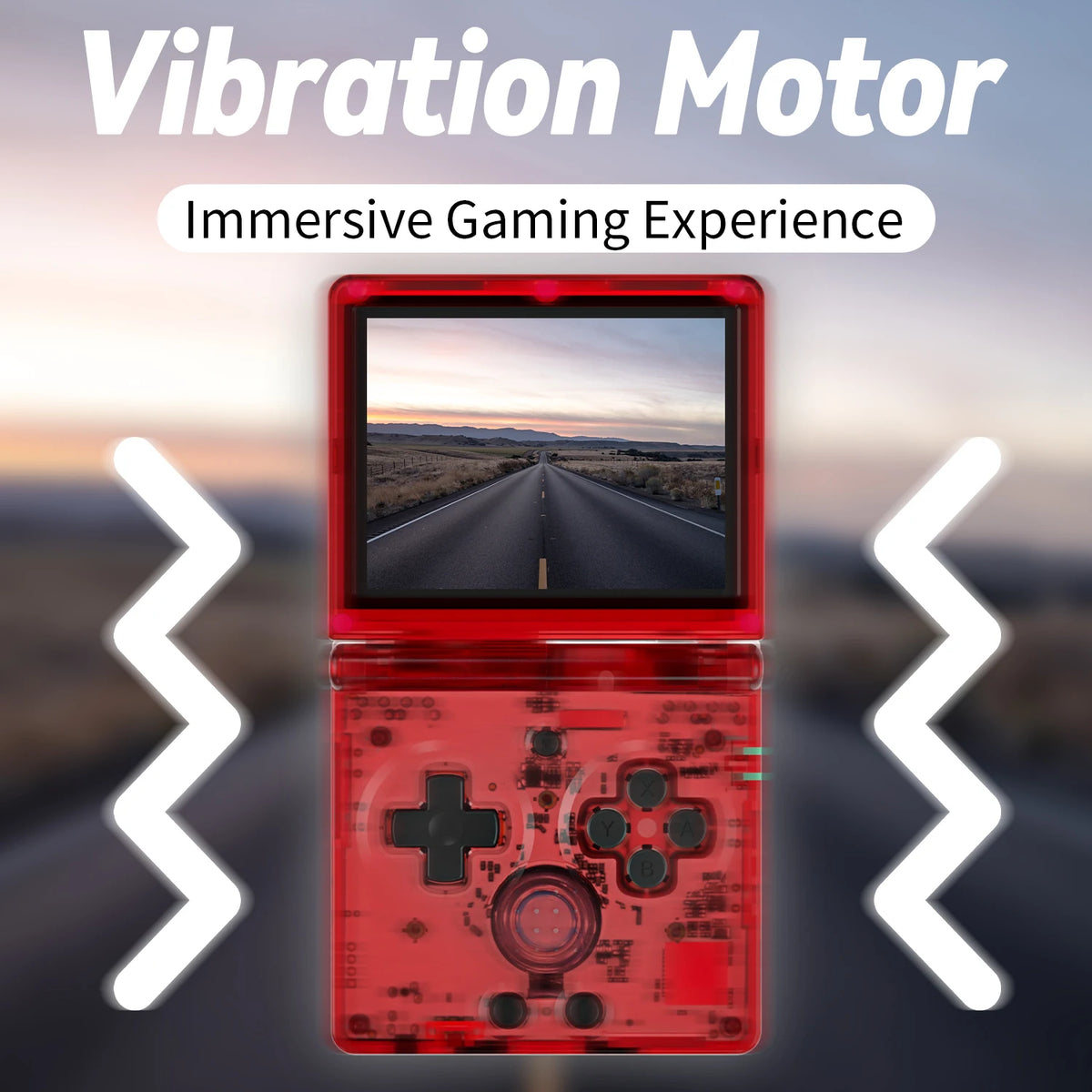 ANBERNIC RG35XXSP Flip Retro Handheld Game Console Linux 64bit WiFi Bluetooth Retro Video Gaming Console Online Play HDMI-TV Out