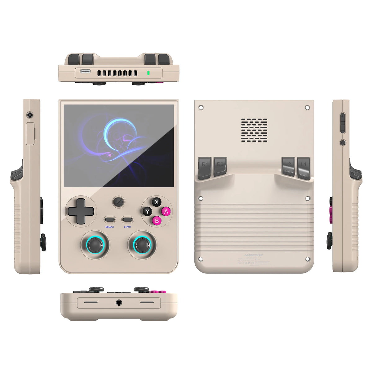 Anbernic RG477V Handheld Game Console 4.7" LTPS In-Cell Android 14 DSP Sound Effect Video Player Support AI RixelHK 1080p-DP Out