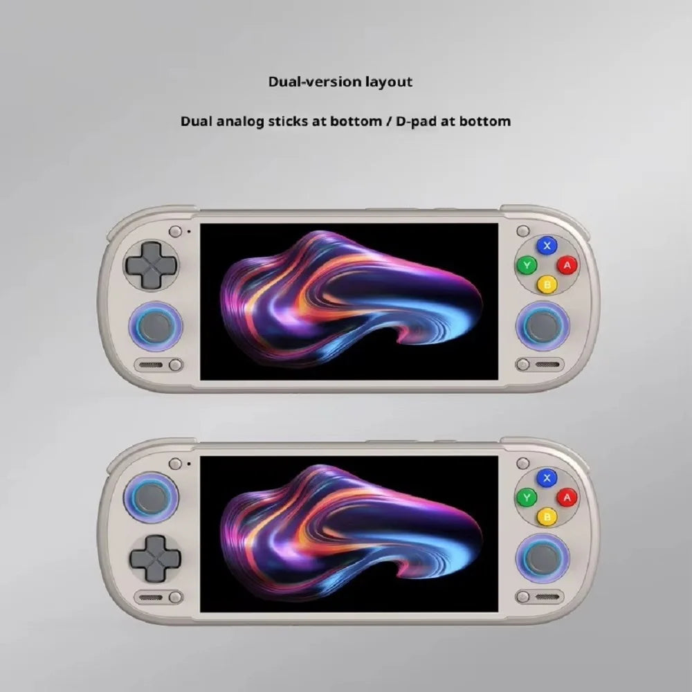 Retroid Pocket 6 Android Game Console Hall-Effect Trigger 8GEN2 5.5Inch 1080P 120Hz AMOLED Screen 6000mAh Handheld Consoles RP6