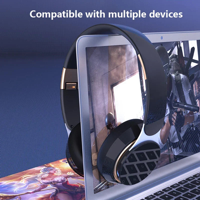 Wireless Bluetooth Headphone Black