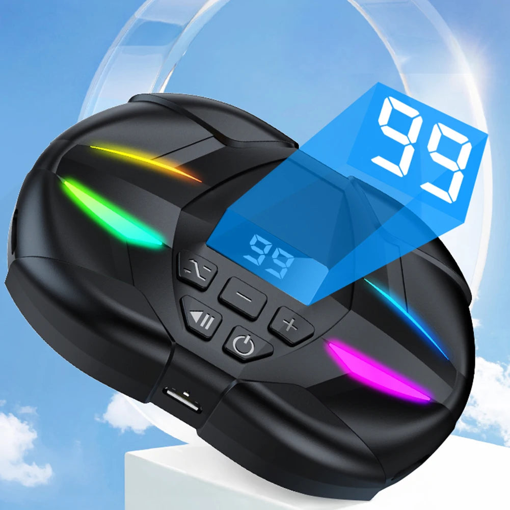 Mobile Phone Screen Auto Clicker with Digital Display & RGB Light Phone Auto Clicker for Games Live Broadcasts Deal Reward Tasks