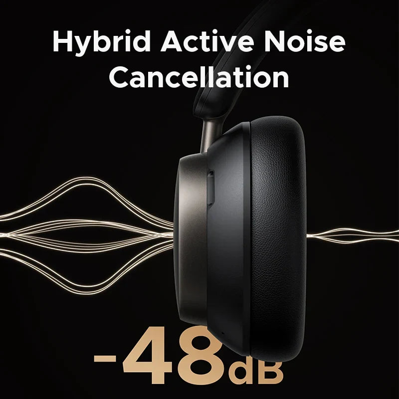 Wireless Over-Ear Bluetooth Headphone Black